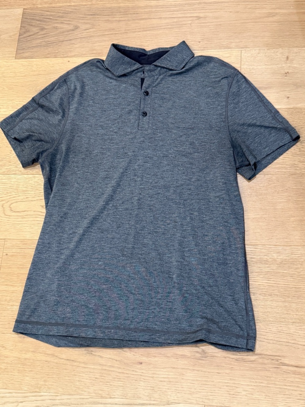 lululemon athletica Men's Dark Heather Grey Polo